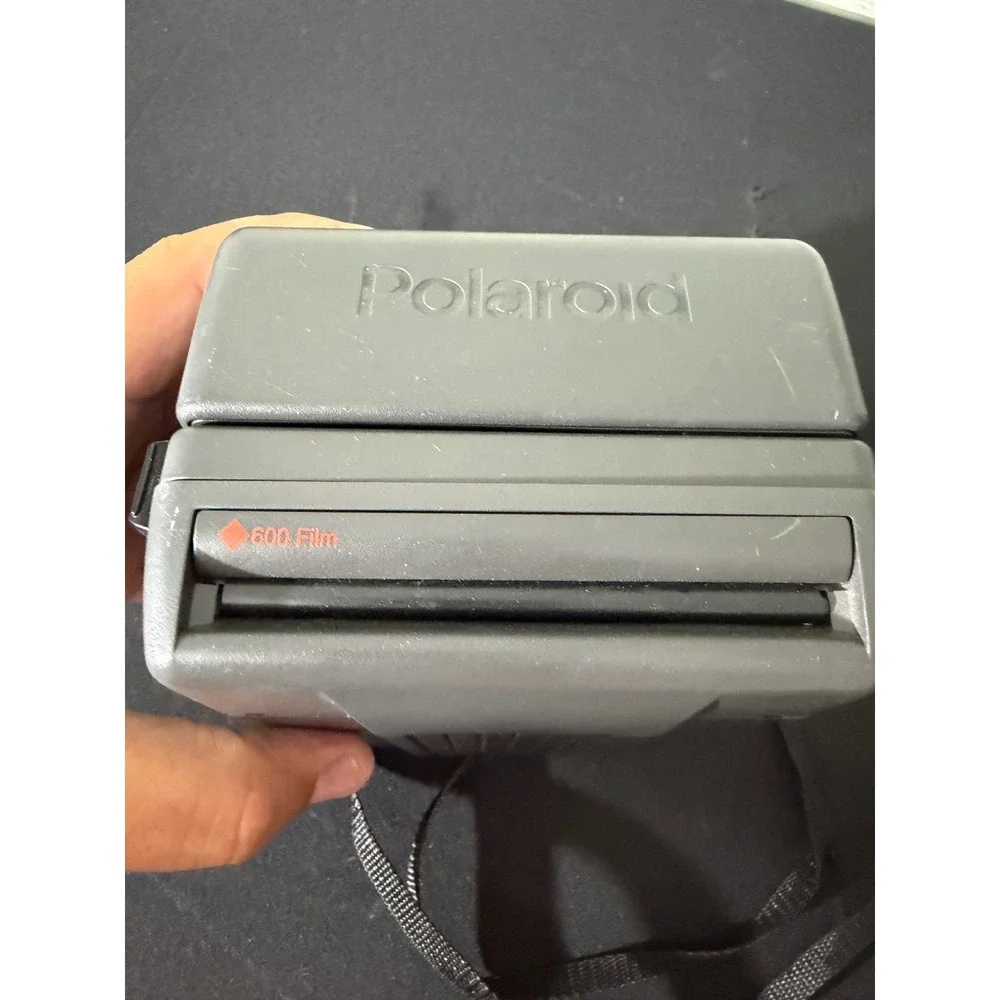 Polaroid OneStep CloseUp Instant Camera OS Gray Excellent 600‎ Film 90s Vintage